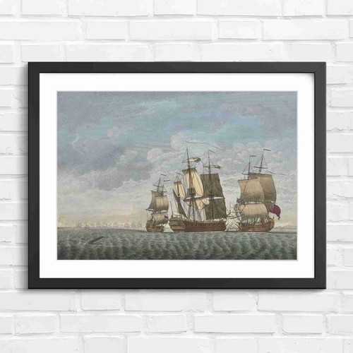 Historic naval fleet ship art - fleet,