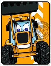 JCB Fleece Blanket Digger Bed