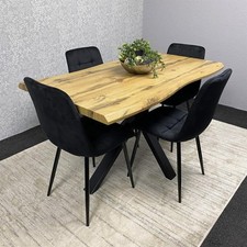 Wooden Dining Table with 4