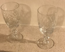 2 Exquisite Cut-Crystal