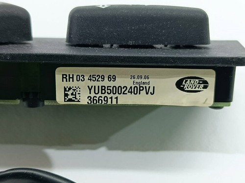 Yub500240pvj right front - yub500240pvj, seat