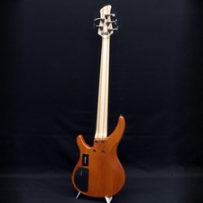 Yamaha TRBX605FM 5-String Bass Guitar Amber Flame Maple/Alder Used