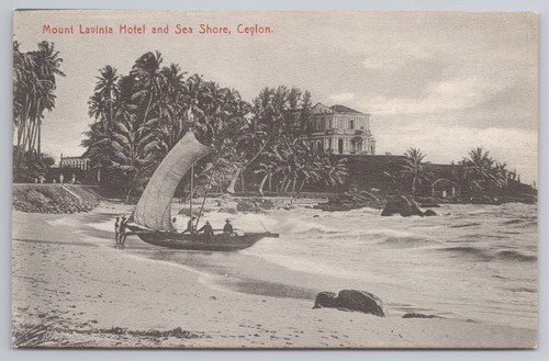 Mount lavinia hotel sea - lavinia, shore