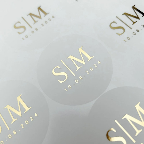 Classic initials wedding - classic,