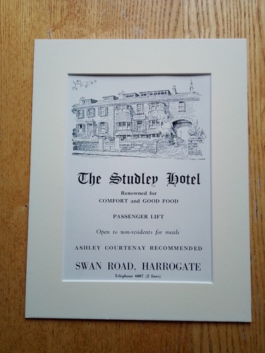 The studley hotel harrogate - studley, hotel,