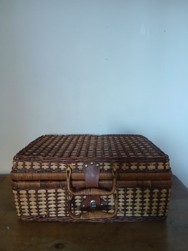 Vintage french picnic case - picnic,