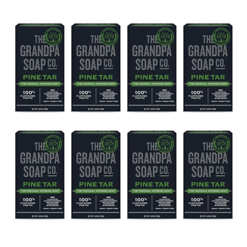 The grandpa soap company pine - soap,
