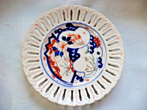 Japanese imari reticulated - japanese,