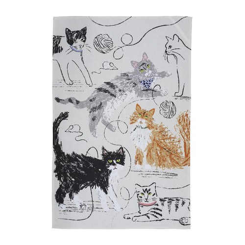 Cotton tea towel - cotton,