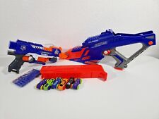 Nerf Bundle Nitro Motofury N-Strike Elite Stockade Blasters & Soft Darts & Cars
