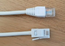 BT MALE TELEPHONE PLUG CONNECTOR 431a to RJ45 0.5M CABLE LEAD CAT5E PATCH PANEL