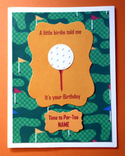Birthday Card for Golfer