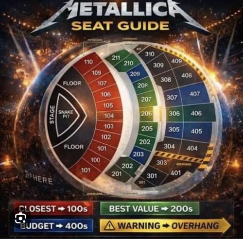 Metallica sphere tickets - sphere!, 2
