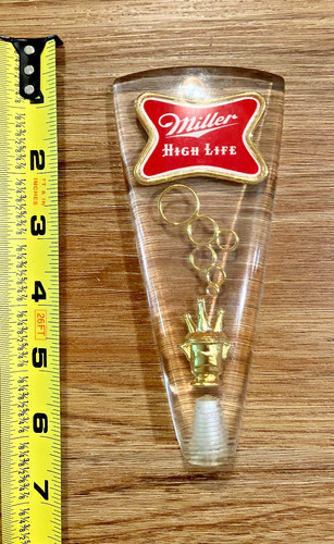 Miller beer tap handle knob - beer,