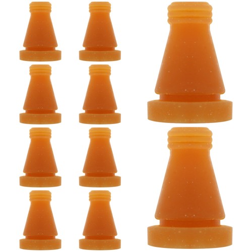 Reusable rubber plucker rods - rubber,
