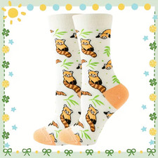 NEW Novelty Socks Cute Red