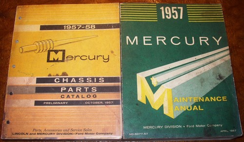 1957 mercury parts - parts, catalog