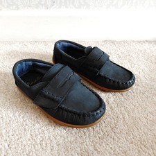 Next Boys Navy Blue Loafers