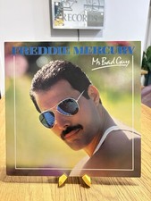 Freddie Mercury Mr Bad Guy Vinyl LP VG+/VG+