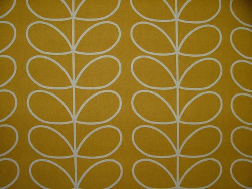 Orla kiely fabric linear - orla, stem