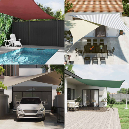 Sun shade sail triangular - sun,