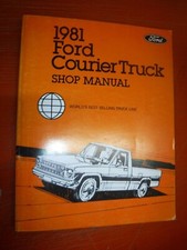 1981 FORD COURIER PICK UP