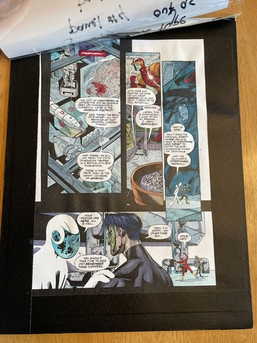 Jla art original comic - #12,