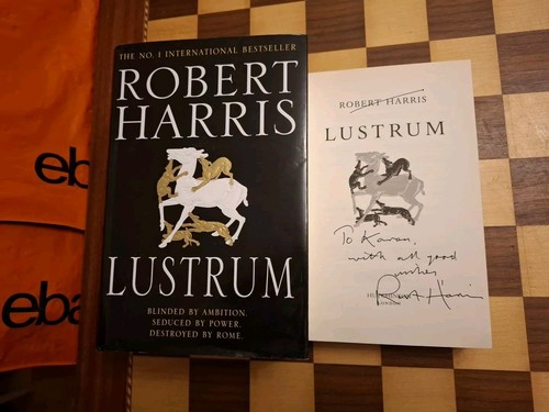 Lustrum signed robert harris - signed,