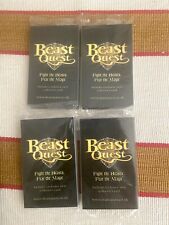 4x NEW Beast Quest Collector