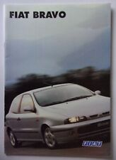FIAT BRAVO RANGE orig 1997 1998 UK Mkt Sales Brochure - S SX HLX HGT