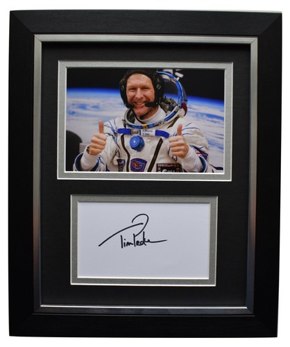 Tim peake signed 10x8 - tim,
