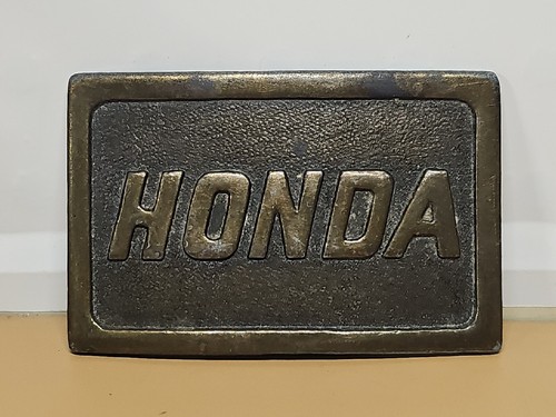 Honda brass plated - 1970's, belt