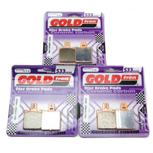 Goldfren s33 brake pads - brake,