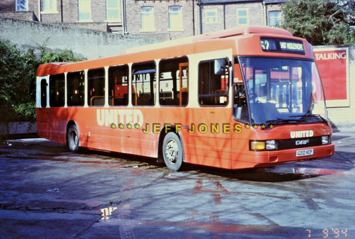 Original 35mm bus slide - original,