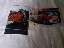 2 6x4 Photos of Derbyshire Scania Fire Appliance
