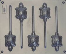 TURTLE CHOCOLATE LOLLIPOP MOULD  5 CAVITY  