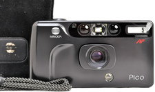 Tested! Minolta Freedom Escort [Leica Mini II copy] 35mm Film Camera Pico JAPAN