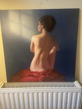 HAMISH BLAKELY  'INTERLUDE'  CANVAS GICLEE ON BOARD.   FULL CERTIFICATE TO BACK.