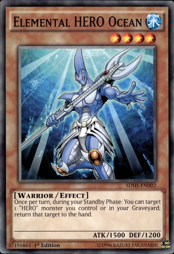 Elemental hero ocean 1st - ocean,