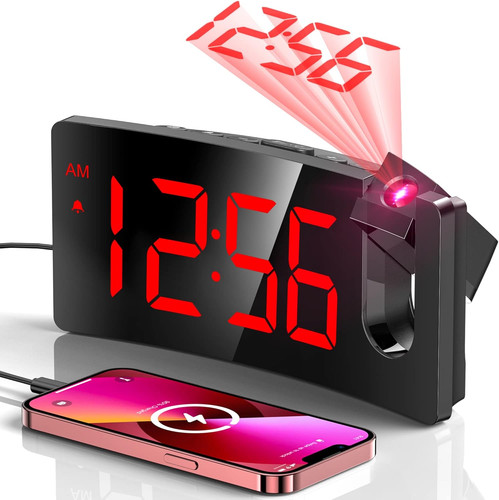 Projection alarm clocks - alarm,