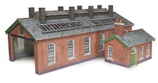 Double track engine shed -