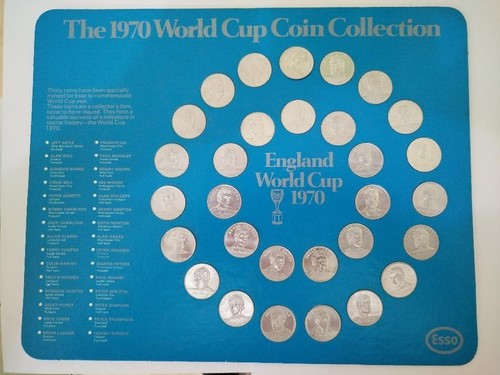 Esso 1970 world - cup, coin