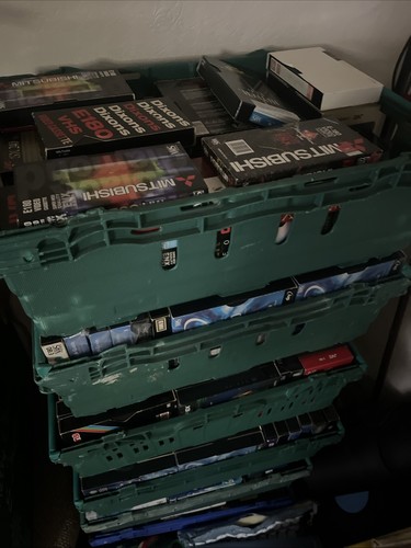 Reusable vhs tapes with - x,