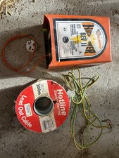 Mains Electric Fence Energiser And Wire