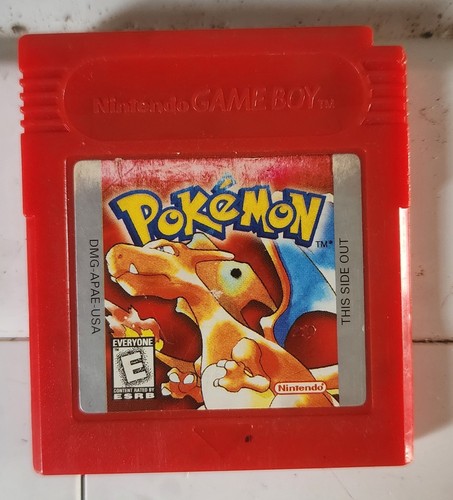 Pokemon red gameboy - gameboy, color