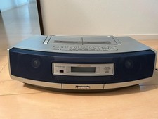 Panasonic RX-ED50 CD Player Dual Auto Reverse Cassette Cover Stereo Used