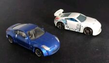Set Of 2 Nissan Z.2 Car Blue Realton Fairladi Z.And White Matell Nissan 350 Z.