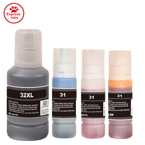 Ink bottle fit - ink, hp
