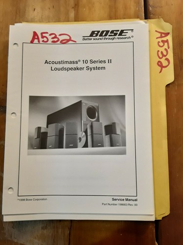 Bose acoustimass series - bose, ii
