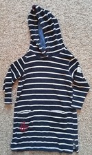 LAZY JACKS kids towelling beach changing robe, 3-4 years